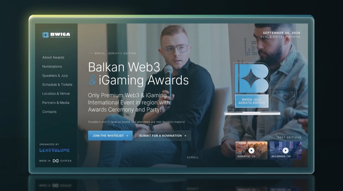 BWiGA — сайт конференции iGaming