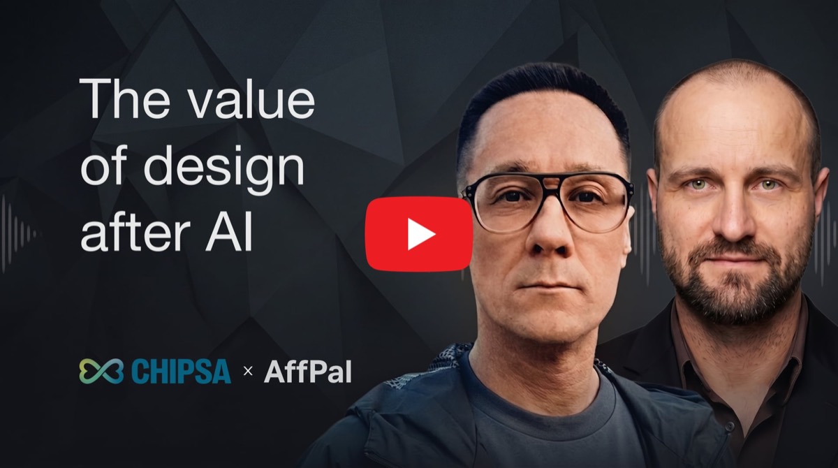 Подкаст AffPal × Chipsa — о ценности дизайна в эпоху AI
